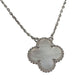 Van Cleef & Arpels K18 Gold 18K Shell Vintage Alhambra Necklace Accessories Jewelry Chain Necklace Necklace WG750 Silver Used