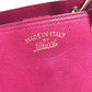 GUCCI 336032 Logo Bamboo 2-Way Bag Bag, Shoulder Bag, Crossbody Bag Hand Bag Leather Purple pink Based Used