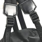 VERSACE Logo backpack bag Backpack Nylon Black Used