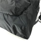 VERSACE Logo backpack bag Backpack Nylon Black Used