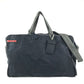 PRADA 4V0368 PRADA SPORT logo 2-Way Bag, Travel Bag, Shoulder Bag Duffle Bag Nylon Navy/gray Used