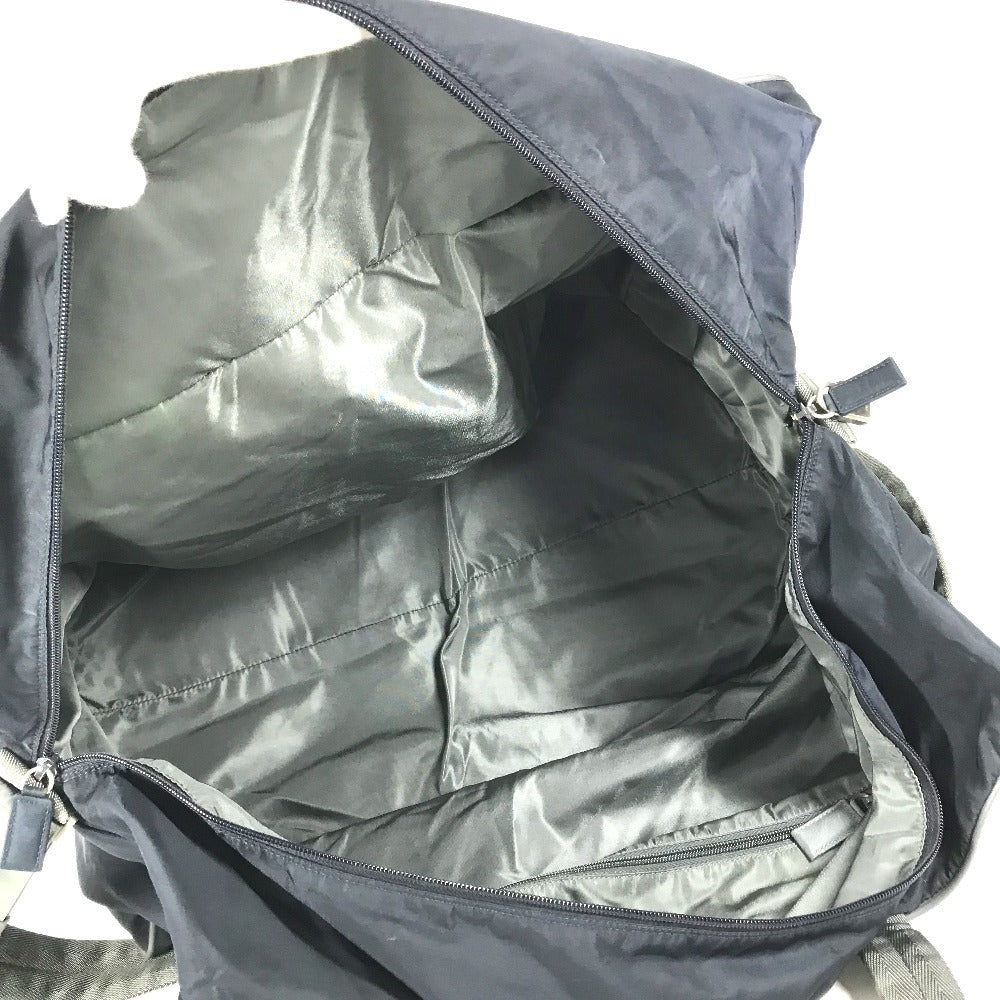PRADA 4V0368 PRADA SPORT logo 2-Way Bag, Travel Bag, Shoulder Bag Duffle Bag Nylon Navy/gray Used