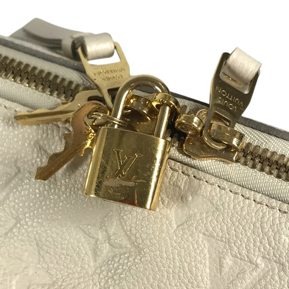 LOUIS VUITTON M93411 MonogramEmpreinte Luminews PM Bag Tote Bag shawl Shoulder Bag MonogramEmpreinteLeather White Used
