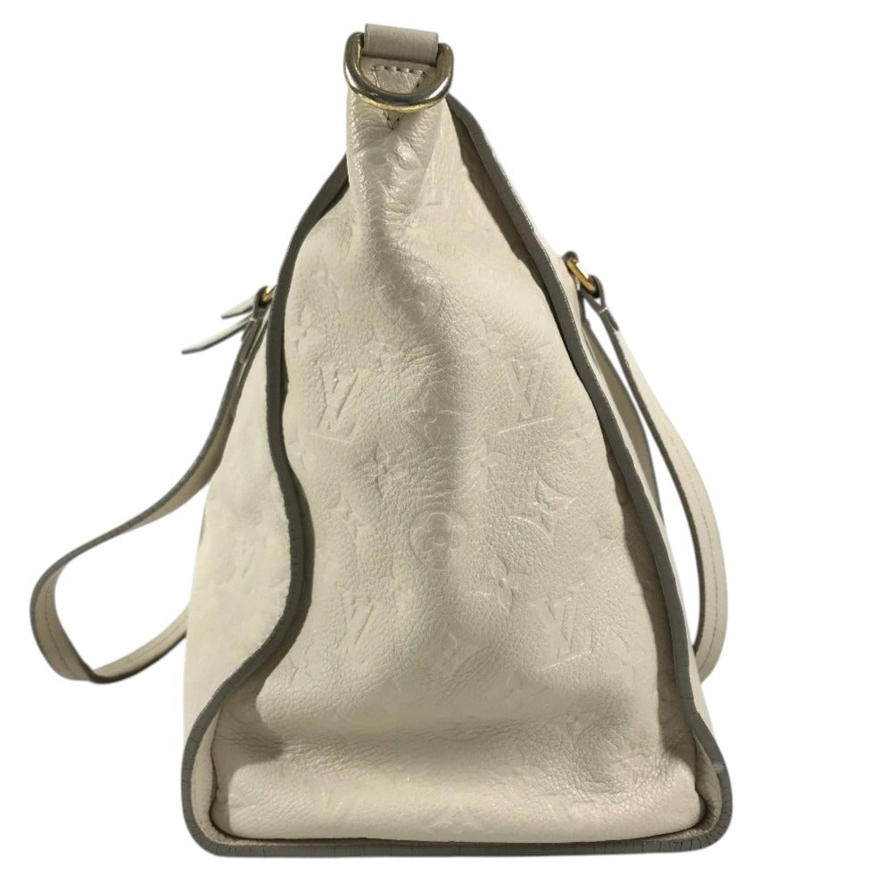 LOUIS VUITTON M93411 MonogramEmpreinte Luminews PM Bag Tote Bag shawl Shoulder Bag MonogramEmpreinteLeather White Used