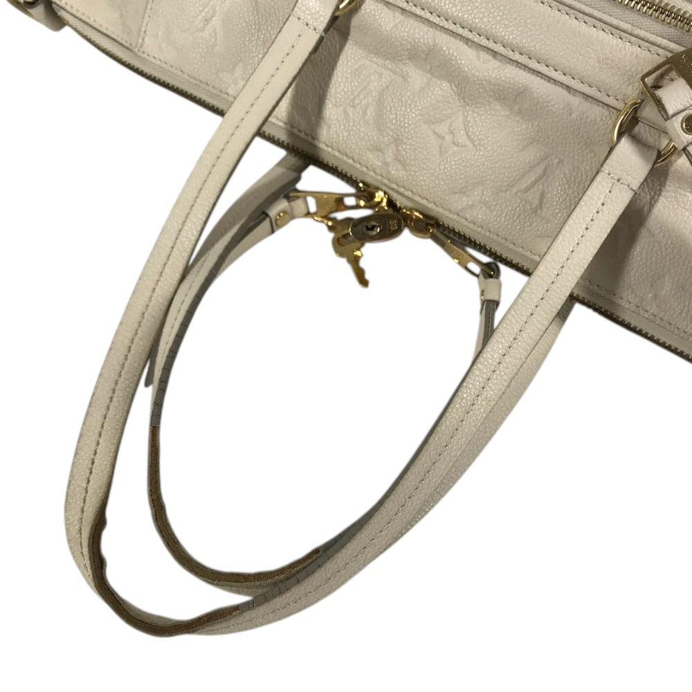 LOUIS VUITTON M93411 MonogramEmpreinte Luminews PM Bag Tote Bag shawl Shoulder Bag MonogramEmpreinteLeather White Used