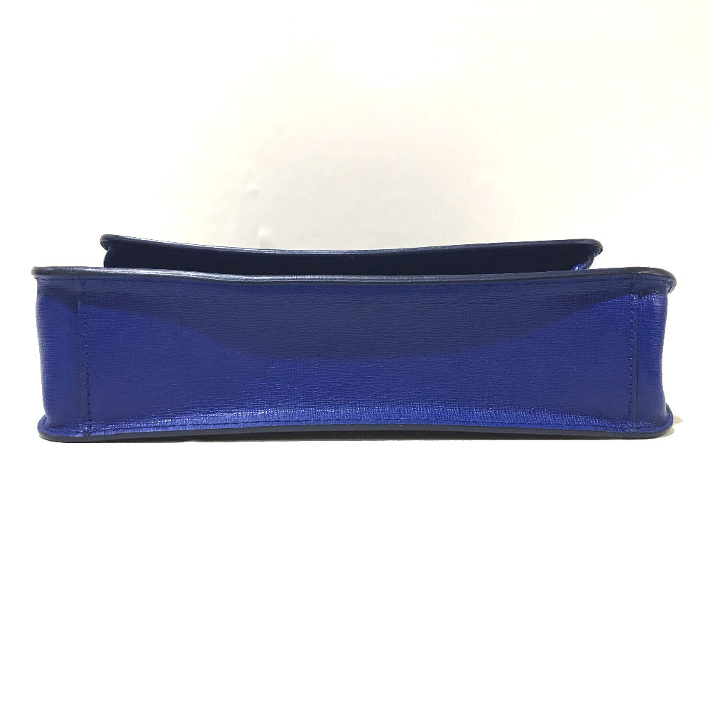 FURLA Julia Bag 2-Way Leather Shoulder Bag, Women's, Blue