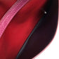 BVLGARI BVLGARI Pass Case Bifold Wallet Calf Leather Women's Fuchsia Pink x Red