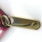 LOUIS VUITTON M91597 Monogram Vernis Zippy Wallet, Patent Leather, Women's, Rose Andiane, Dark Pink