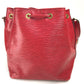 LOUIS VUITTON M44107 Epi Petit Noe One-Shoulder Bag, Epi Leather, Women's, Castilian Red