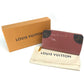 LOUIS VUITTON M62318 Monogram Zippy Venice Long Wallet in Patent Leather, Women's, Vieux Rose, Pink Beige