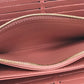 LOUIS VUITTON M62318 Monogram Zippy Venice Long Wallet in Patent Leather, Women's, Vieux Rose, Pink Beige
