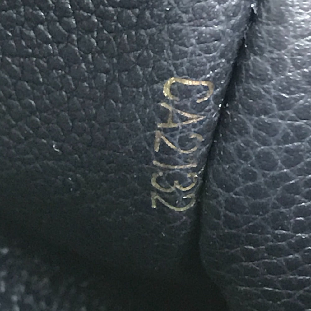 LOUIS VUITTON M60258 Monogram Empreinte Portefeuille Virtuose Long Wallet Monogram Empreinte Leather Women's Infini Navy