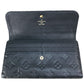 LOUIS VUITTON M60258 Monogram Empreinte Portefeuille Virtuose Long Wallet Monogram Empreinte Leather Women's Infini Navy