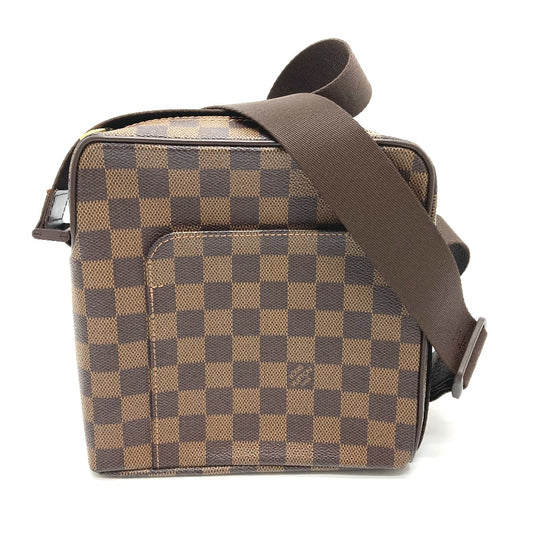 LOUIS VUITTON N41442 ダミエ オラフPM オラフ PM カバン ポシェット ショルダーバッグ ダミエキャンバス ユニセックス エベヌ ブラウン