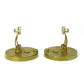 CHANEL CC Coco Mark Vintage Circle 94P Earrings GP Women's Gold