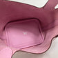 HERMES Picotin Lock Micro 14 Lucky Daisy Handbag in Swift, Women's, Mauve Sylvestre Pink
