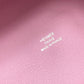 HERMES Picotin Lock Micro 14 Lucky Daisy Handbag in Swift, Women's, Mauve Sylvestre Pink