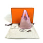 HERMES Picotin Lock Micro 14 Lucky Daisy Handbag in Swift, Women's, Mauve Sylvestre Pink