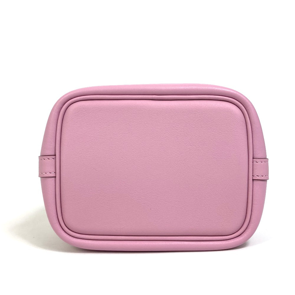HERMES Picotin Lock Micro 14 Lucky Daisy Handbag in Swift, Women's, Mauve Sylvestre Pink