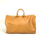 LOUIS VUITTON M55609 Keepall Bandouliere 50 Travel Bag, Boston Bag, Natural Leather, Unisex, Beige