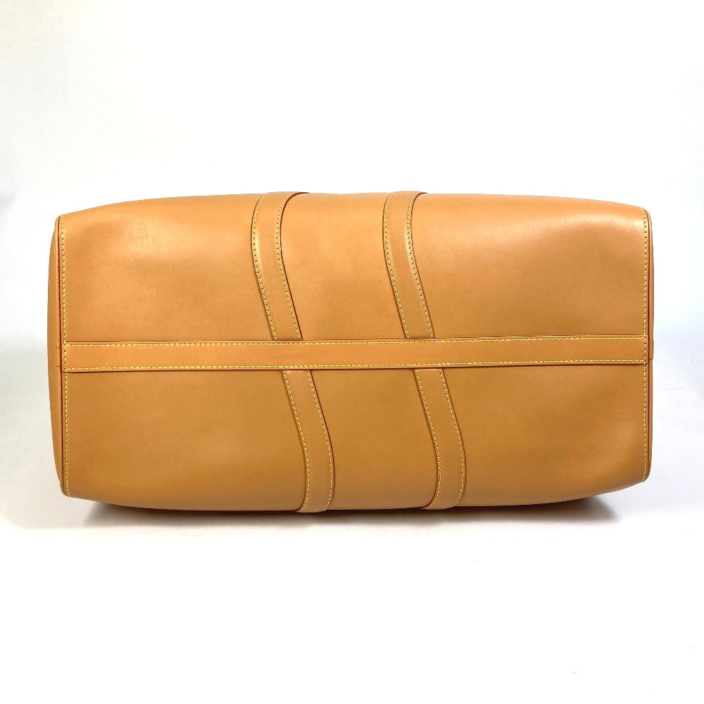 LOUIS VUITTON M55609 Keepall Bandouliere 50 Travel Bag, Boston Bag, Natural Leather, Unisex, Beige
