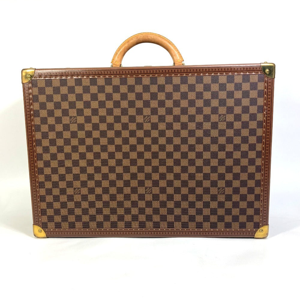 LOUIS VUITTON Damier Visten 55 Bag, Special Order Trunk, Damier Canvas, Unisex, Brown