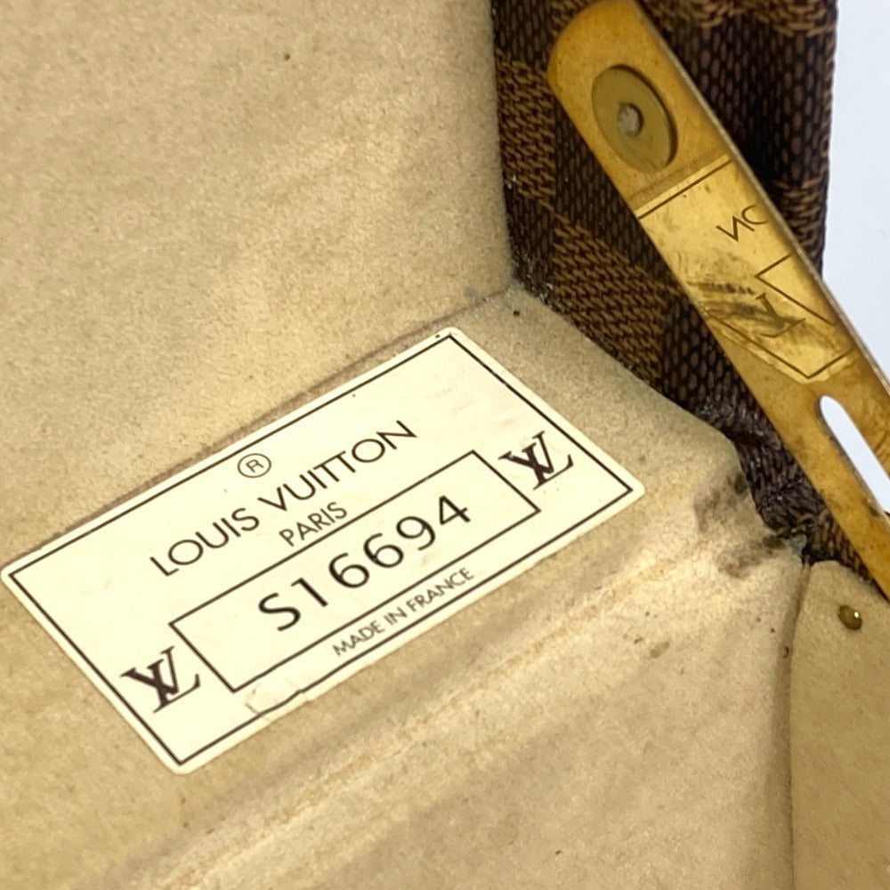 LOUIS VUITTON Damier Visten 55 Bag, Special Order Trunk, Damier Canvas, Unisex, Brown