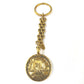 CHANEL 31 Vintage RUE CAMBON Bag Charm Keychain GP Women's Gold
