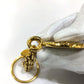 CHANEL 31 Vintage RUE CAMBON Bag Charm Keychain GP Women's Gold