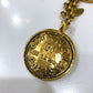 CHANEL 31 Vintage RUE CAMBON Bag Charm Keychain GP Women's Gold