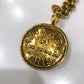 CHANEL 31 Vintage RUE CAMBON Bag Charm Keychain GP Women's Gold