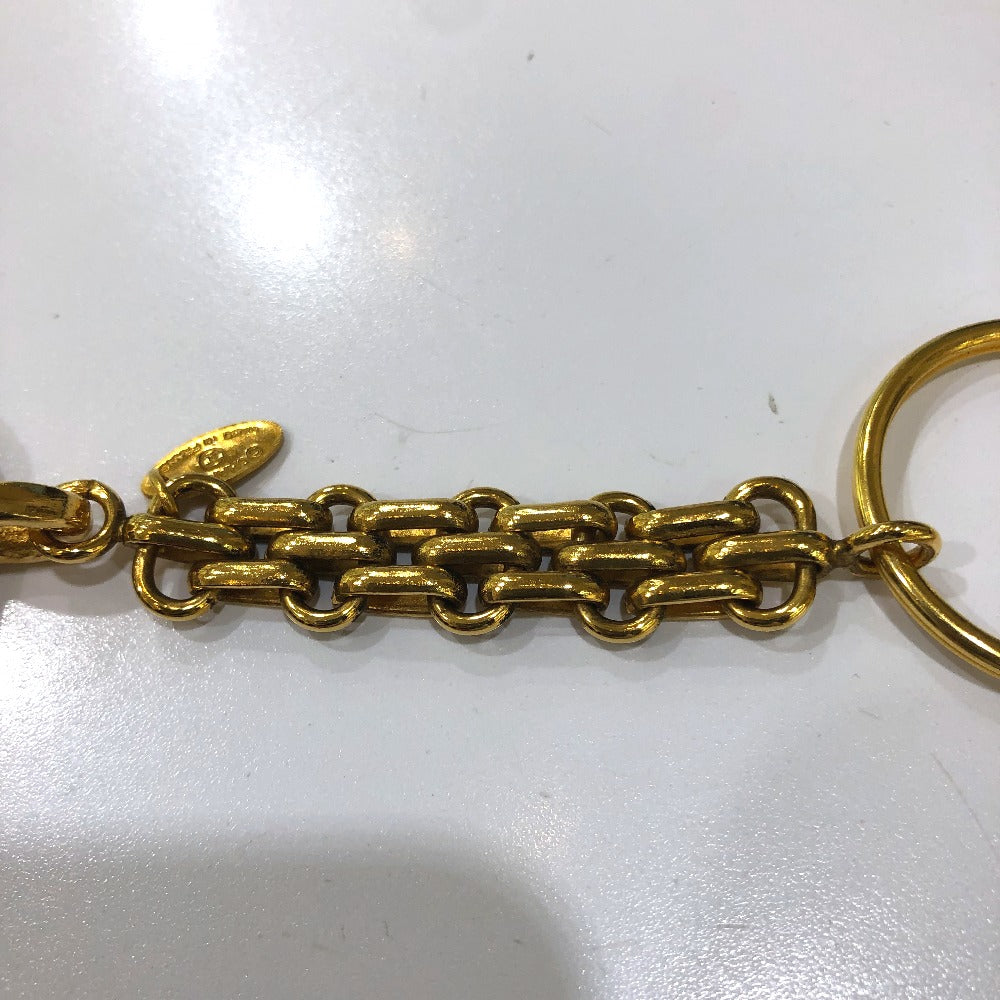 CHANEL 31 Vintage RUE CAMBON Bag Charm Keychain GP Women's Gold