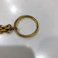 CHANEL 31 Vintage RUE CAMBON Bag Charm Keychain GP Women's Gold