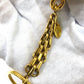 CHANEL 31 Vintage RUE CAMBON Bag Charm Keychain GP Women's Gold