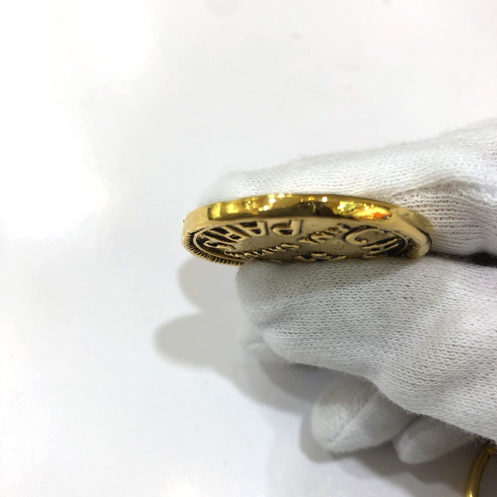CHANEL 31 Vintage RUE CAMBON Bag Charm Keychain GP Women's Gold