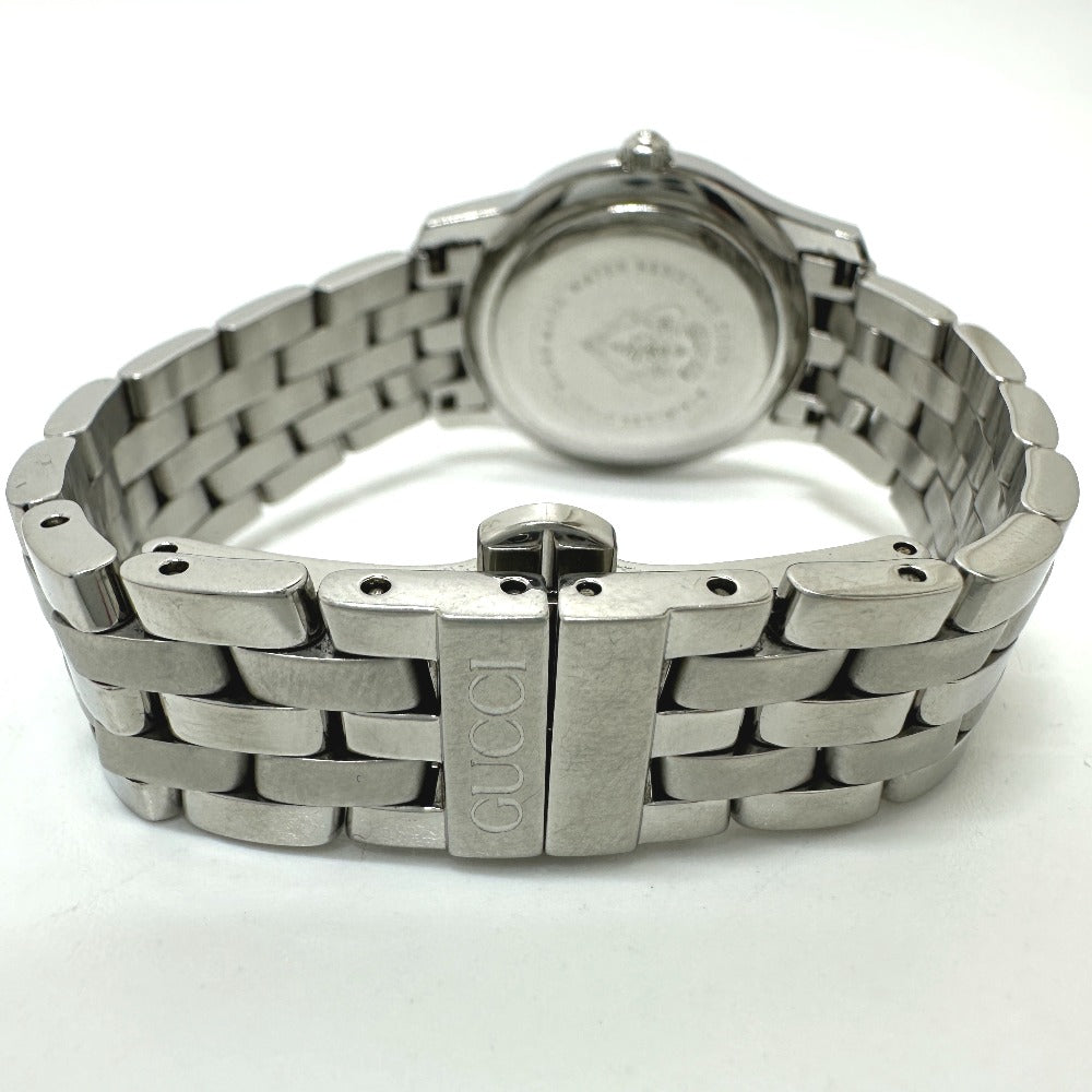 GUCCI 5500L G-Class Quartz Date Watch, Stainless Steel, Women's, Silver