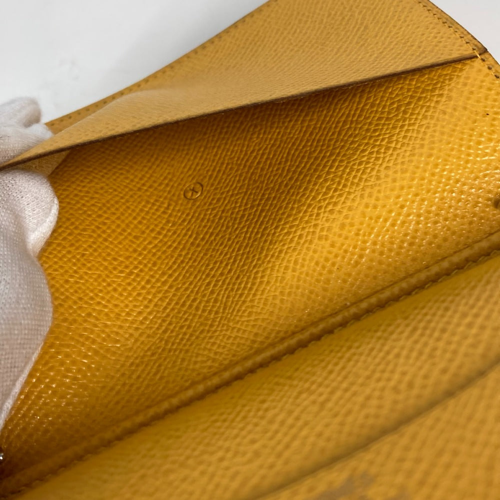 HERMES アジェンダPM システム手帳 ステーショナリー 手帳カバー レザー レディース イエロー