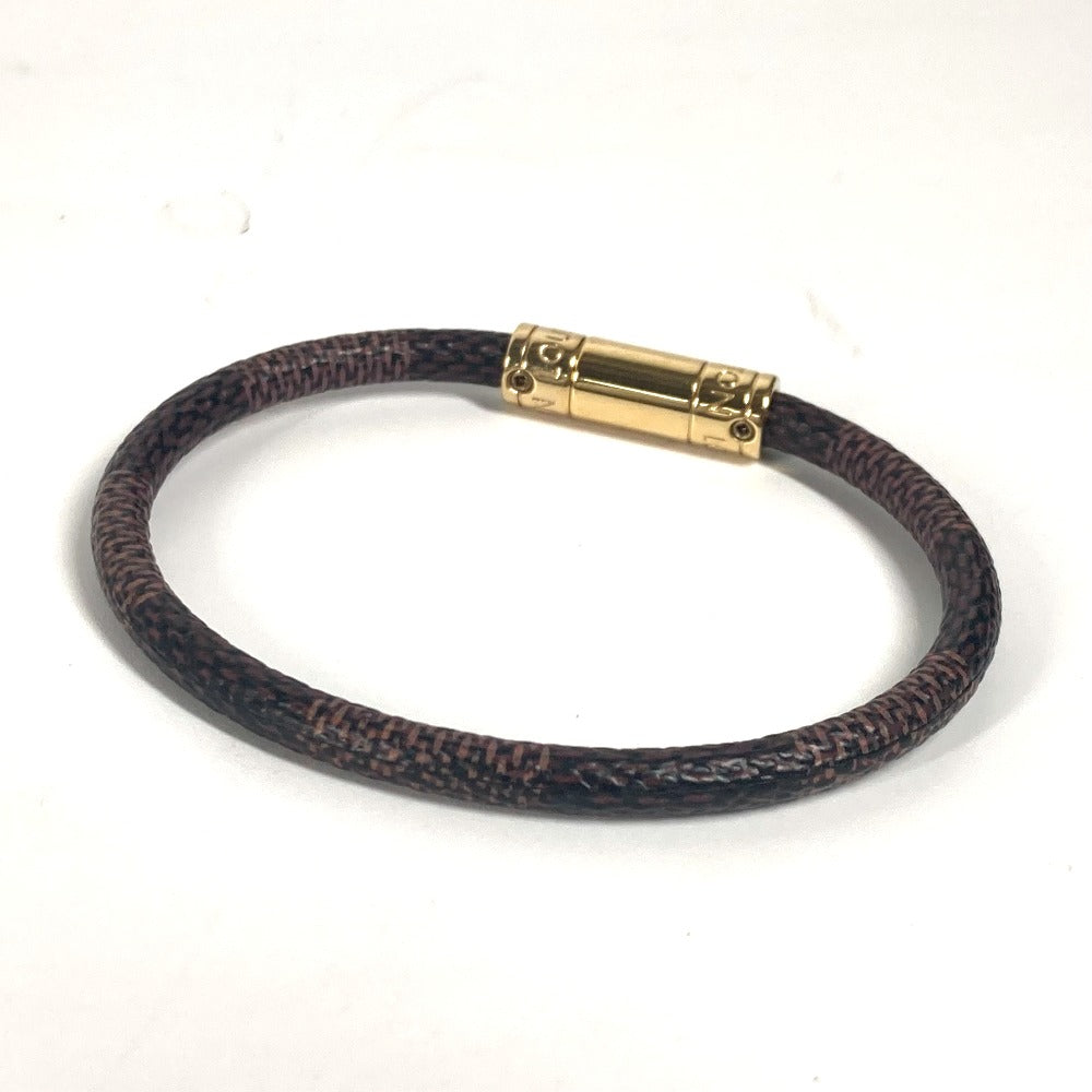 LOUIS VUITTON M6139F ダミエ ブラスレ・キープ イット バングル アクセサリー ブレスレット ダミエキャンバス レディース エベヌ ブラウン - brandshop-reference