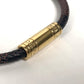LOUIS VUITTON M6139F ダミエ ブラスレ・キープ イット バングル アクセサリー ブレスレット ダミエキャンバス レディース エベヌ ブラウン - brandshop-reference