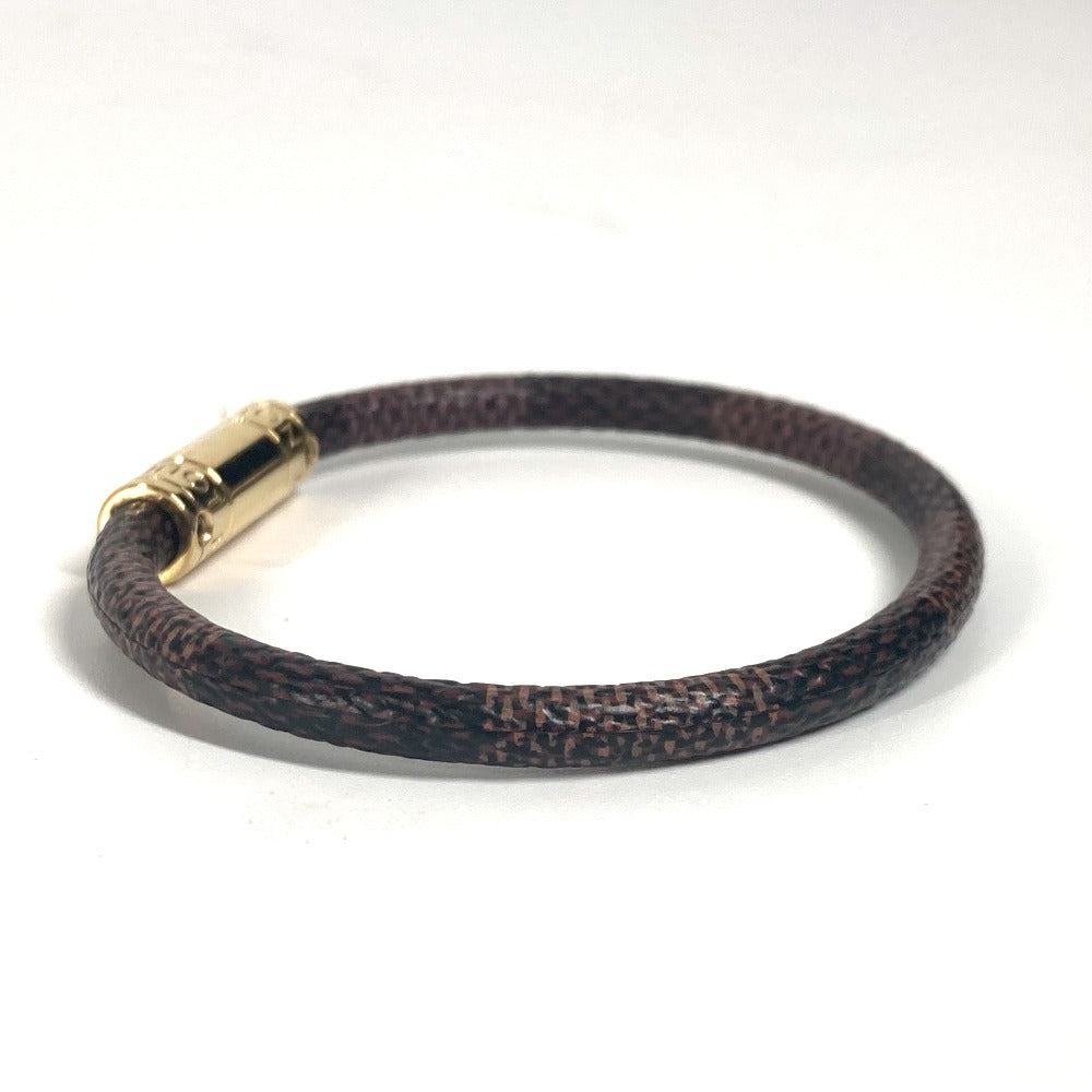 LOUIS VUITTON M6139F ダミエ ブラスレ・キープ イット バングル アクセサリー ブレスレット ダミエキャンバス レディース エベヌ ブラウン - brandshop-reference