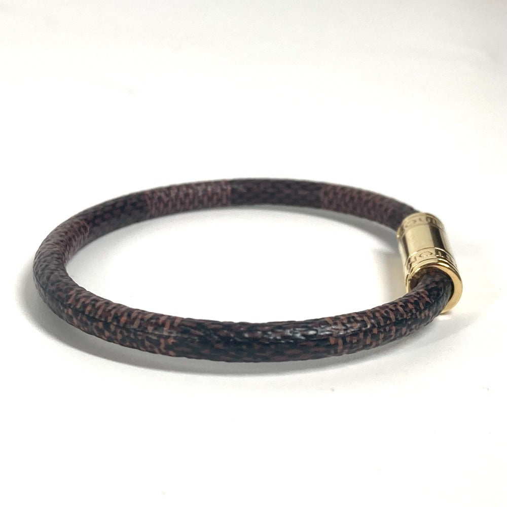 LOUIS VUITTON M6139F ダミエ ブラスレ・キープ イット バングル アクセサリー ブレスレット ダミエキャンバス レディース エベヌ ブラウン - brandshop-reference
