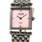 Van Cleef & Arpels 522642 ピンクシェル クラシックカレ 4Pダイヤモンド スクエア レディースウォッチ 腕時計 SS レディース ピンク