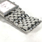Van Cleef & Arpels 522642 ピンクシェル クラシックカレ 4Pダイヤモンド スクエア レディースウォッチ 腕時計 SS レディース ピンク