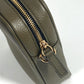VERSACE Medusa Logo Crossbody Pochette Shoulder Bag Leather Unisex Brown