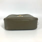 VERSACE Medusa Logo Crossbody Pochette Shoulder Bag Leather Unisex Brown