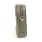 VERSACE Medusa Logo Crossbody Pochette Shoulder Bag Leather Unisex Brown