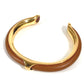 HERMES Accessories Bracelet Bangle Metal Women's Brown
