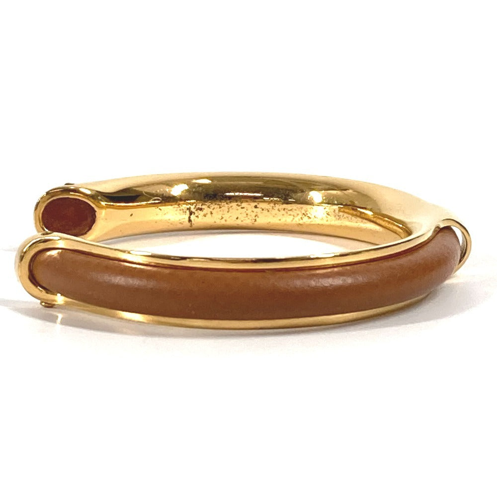 HERMES Accessories Bracelet Bangle Metal Women's Brown