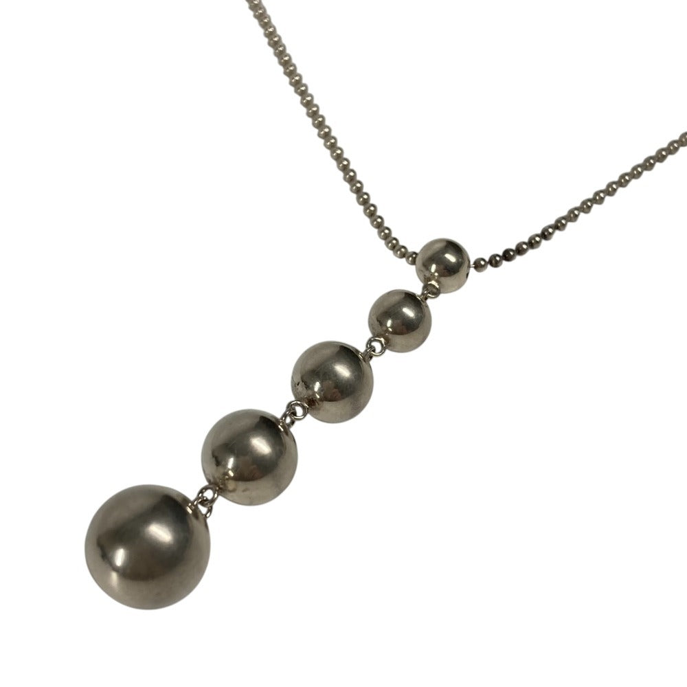 TIFFANY &amp; Co. 5-Ball Hardware Necklace in 925 Sterling Silver for Women