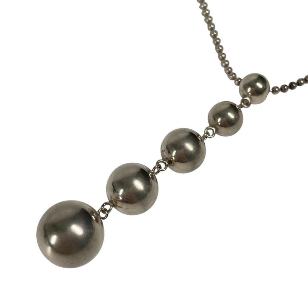 TIFFANY &amp; Co. 5-Ball Hardware Necklace in 925 Sterling Silver for Women